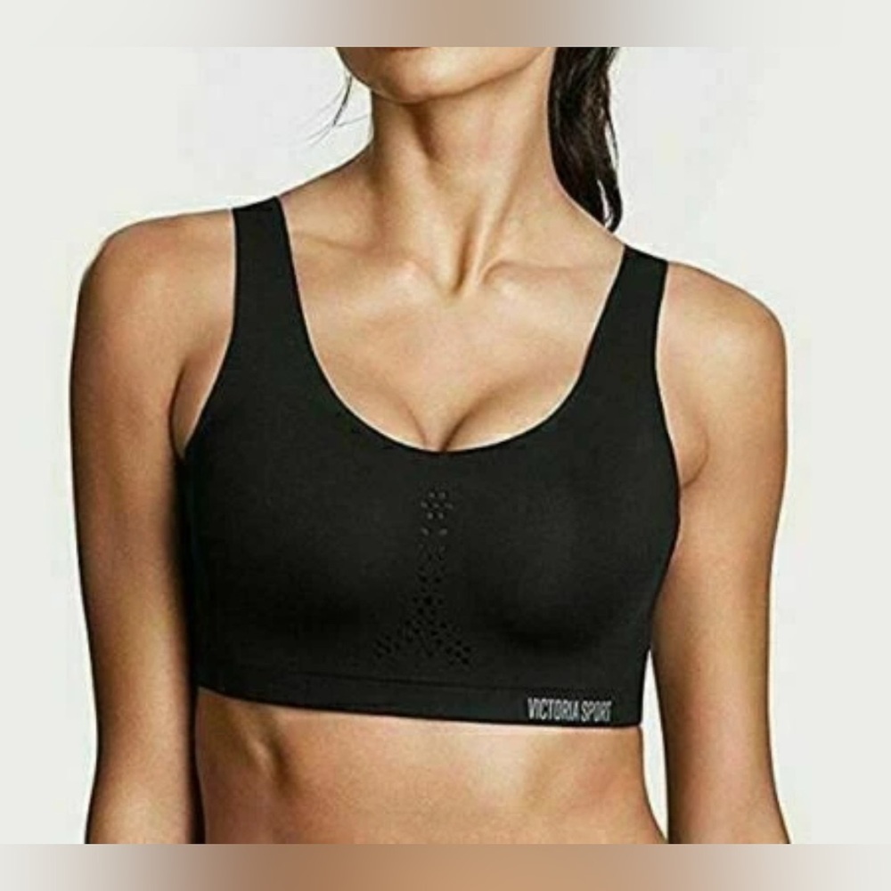 Victorias Secret Sport Angel Max Support Sports Bra light pink 34C - Picture 7 of 8